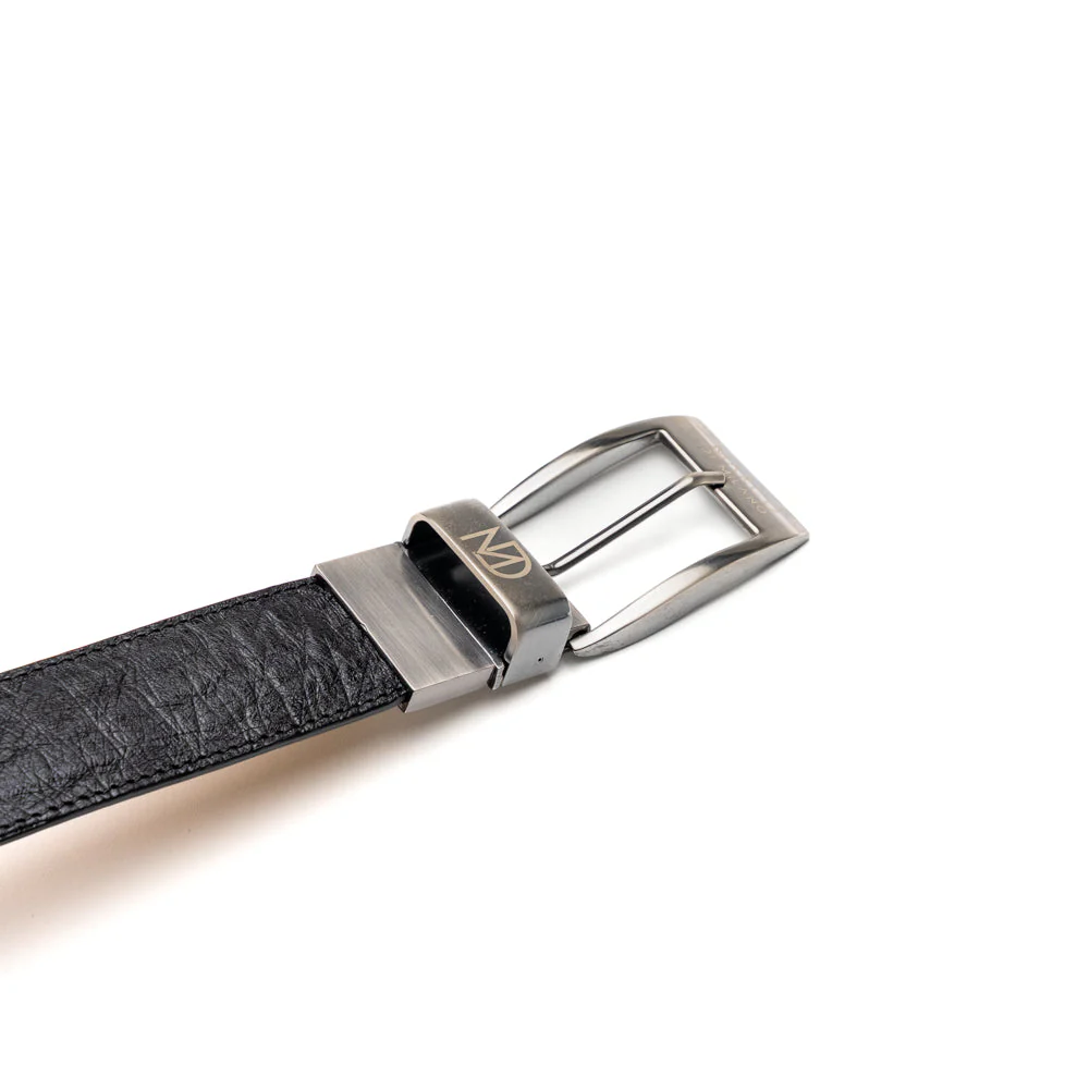 Marco Di Milano Alessio Belt White / Black - Image 4