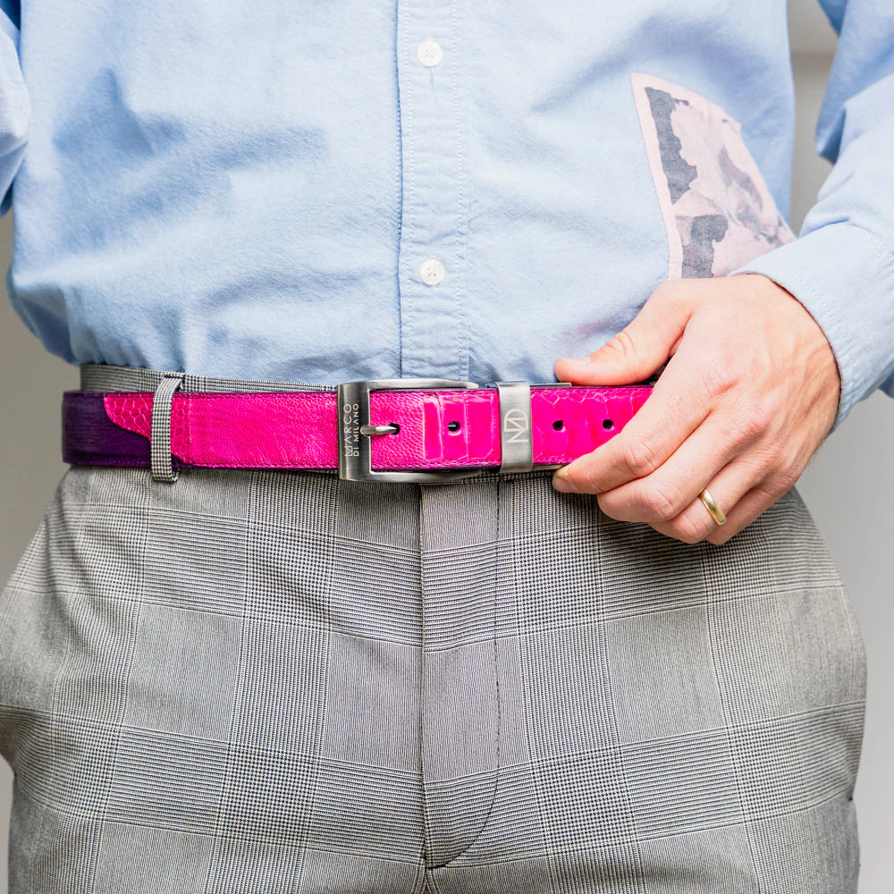 Marco Di Milano Alessio Belt Pink / Purple - Image 5