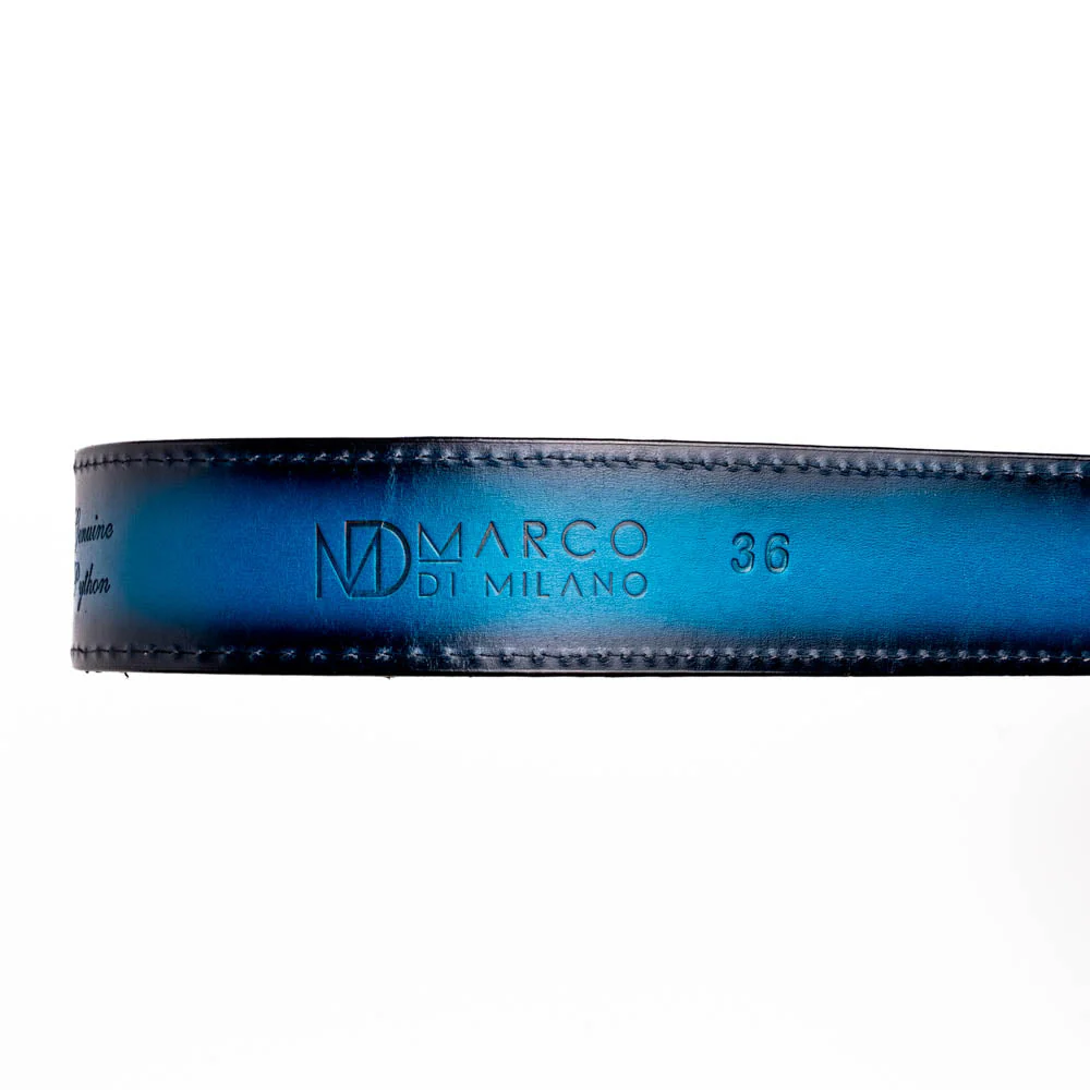 Marco Di Milano Arkansas Belt Black / Blue - Image 3