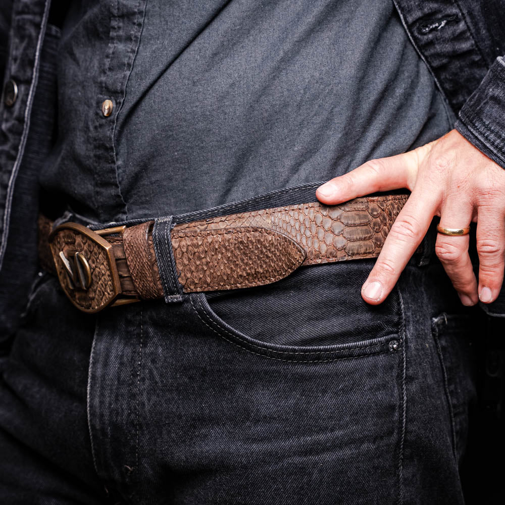 Marco Di Milano Arkansas Belt Brown - Image 10