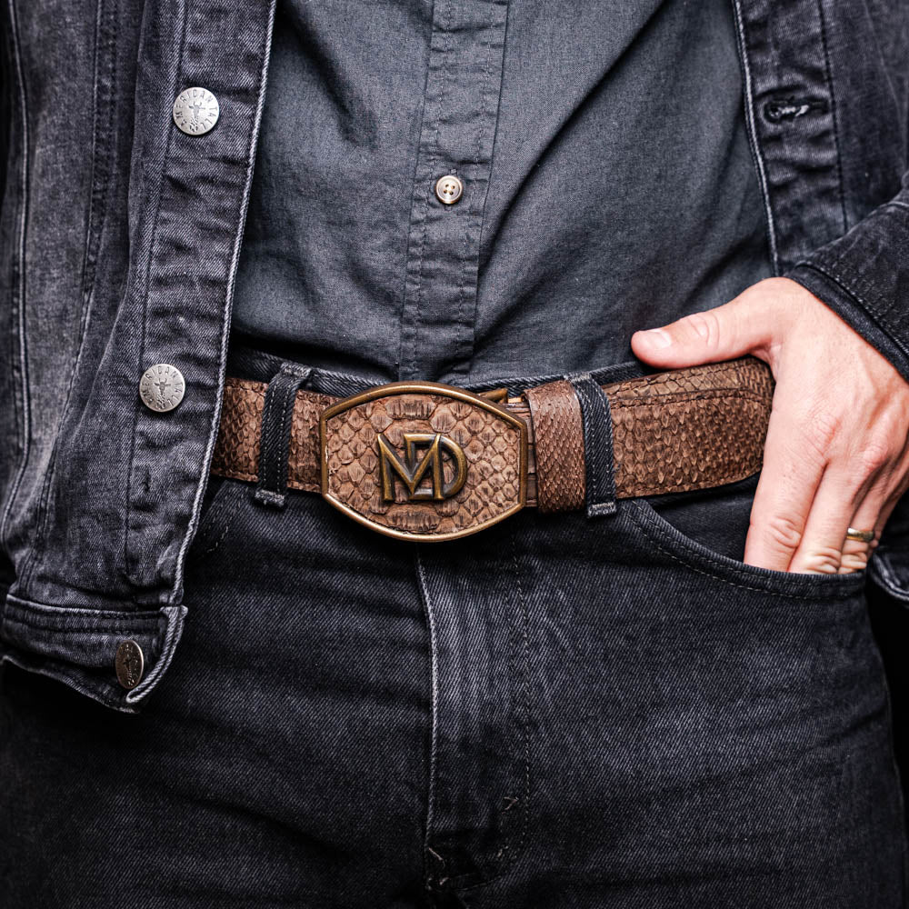 Marco Di Milano Arkansas Belt Brown - Image 9