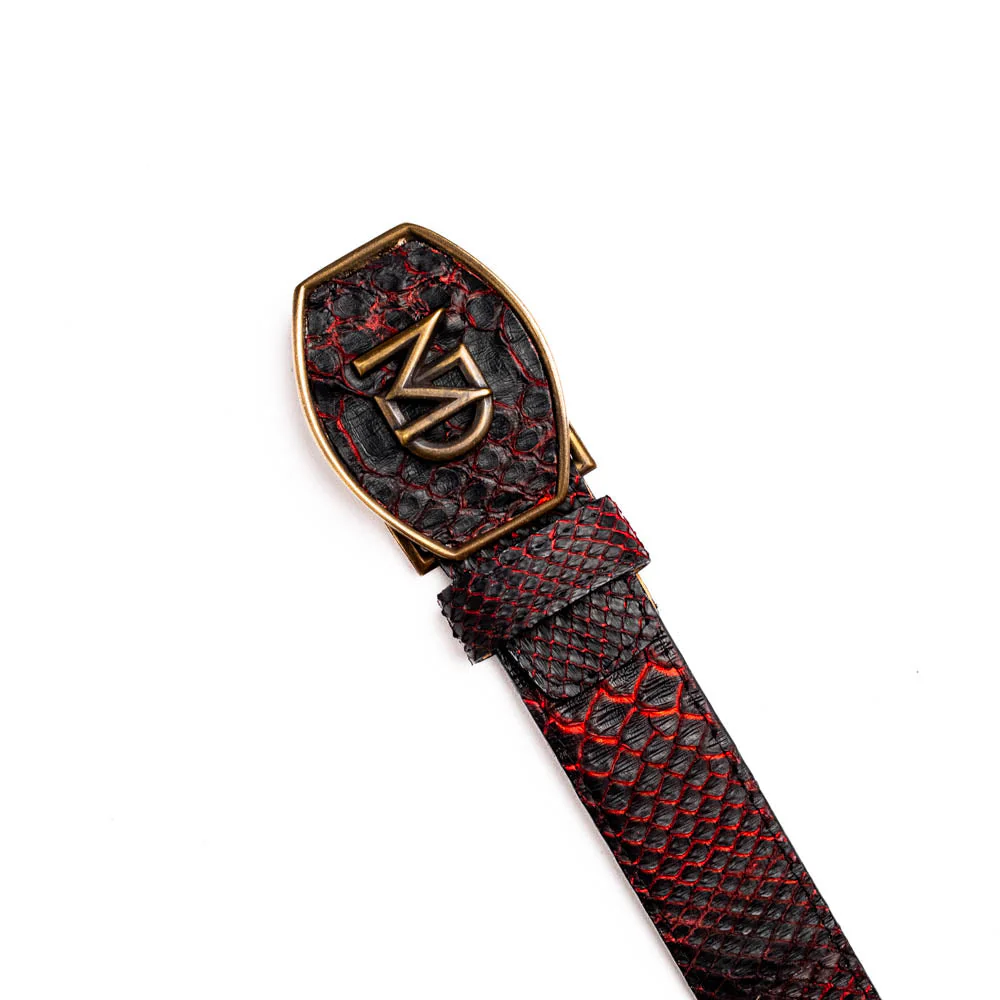 Marco Di Milano Arkansas Belt BlackCherry - Image 2
