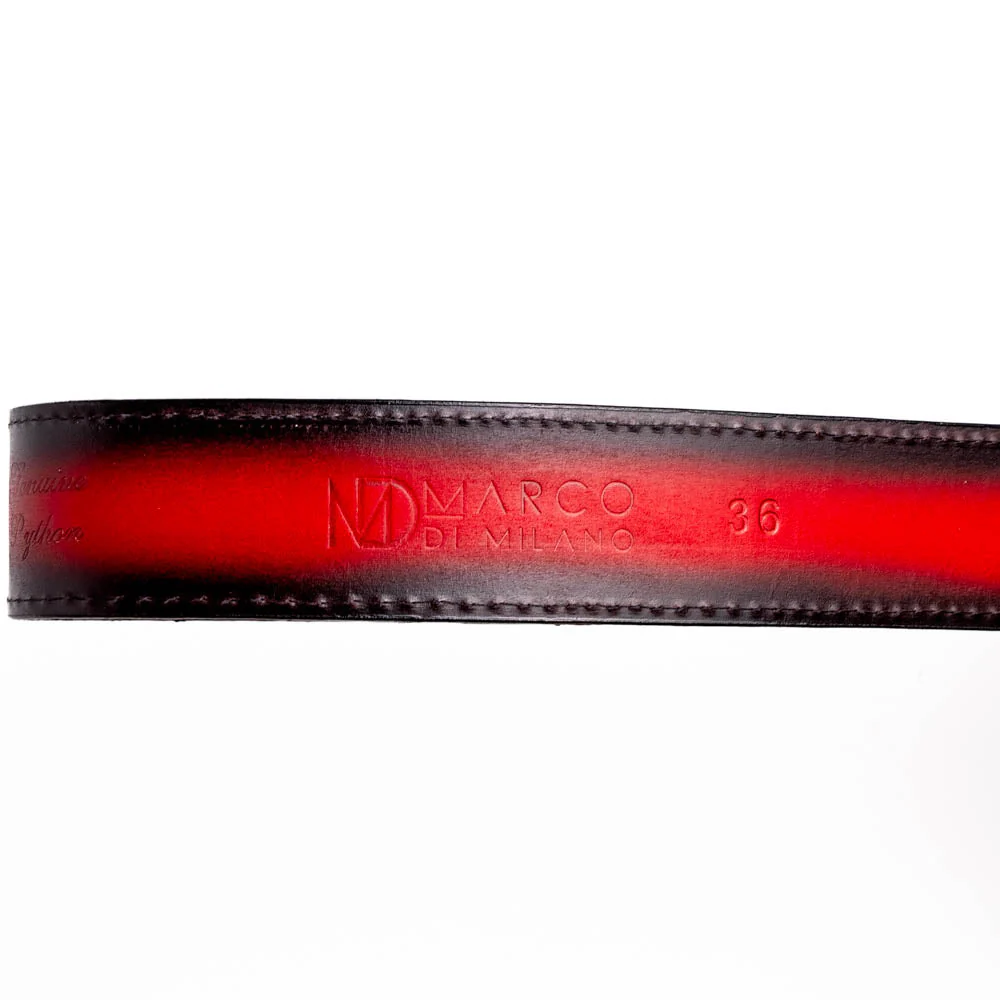 Marco Di Milano Arkansas Belt BlackCherry - Image 3