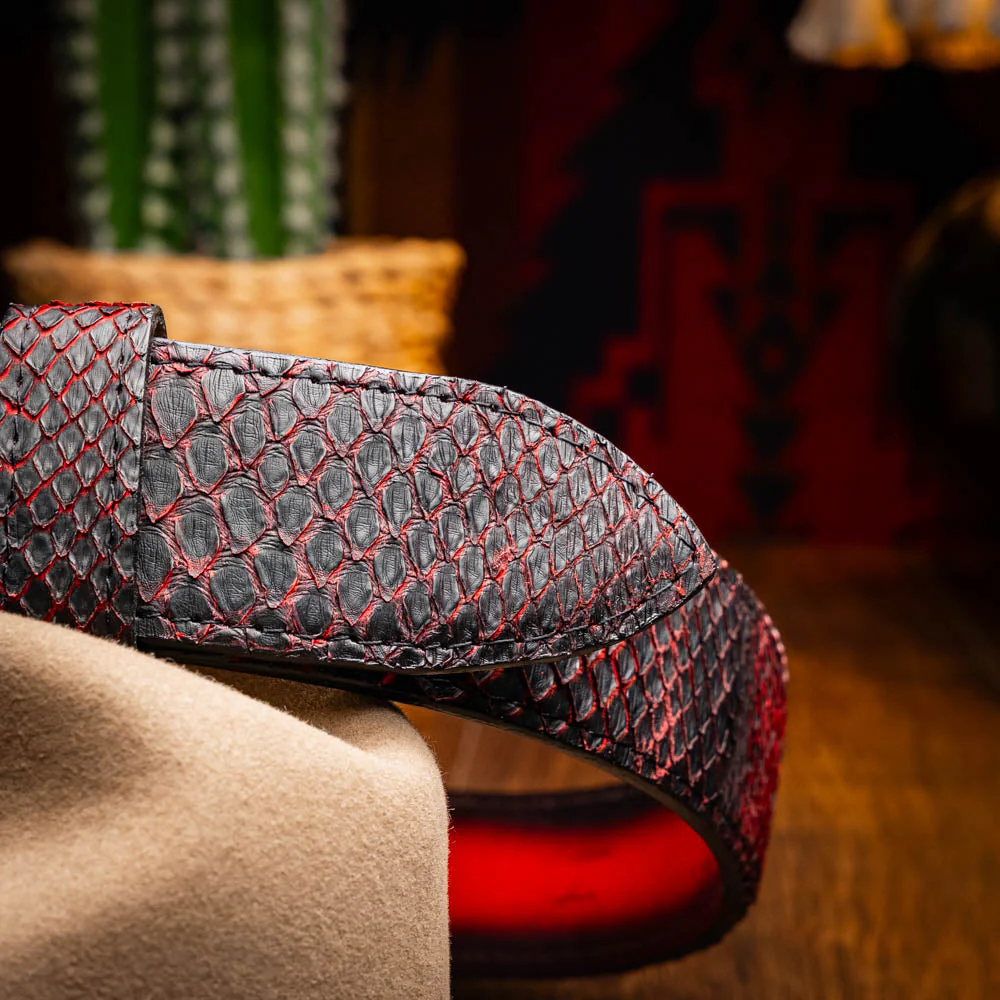Marco Di Milano Arkansas Belt BlackCherry - Image 6