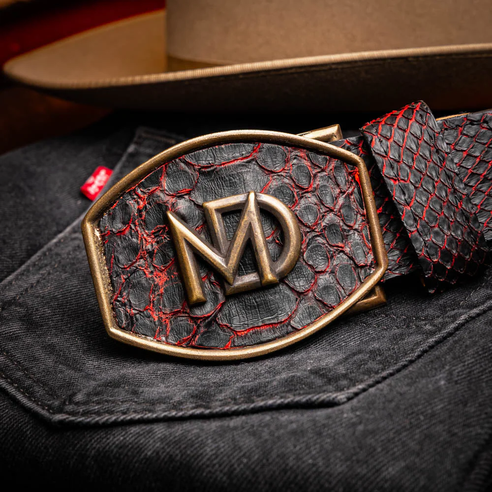 Marco Di Milano Arkansas Belt BlackCherry - Image 8