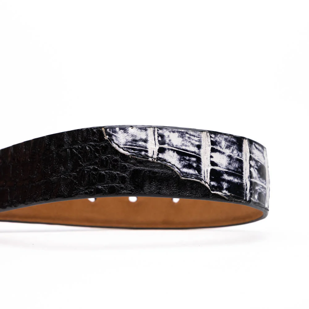 Marco Di Milano Caribe Belt Newspaper / Black - Image 2