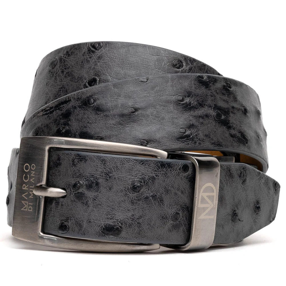 Marco Di Milano Domenico Belt Antique Gray