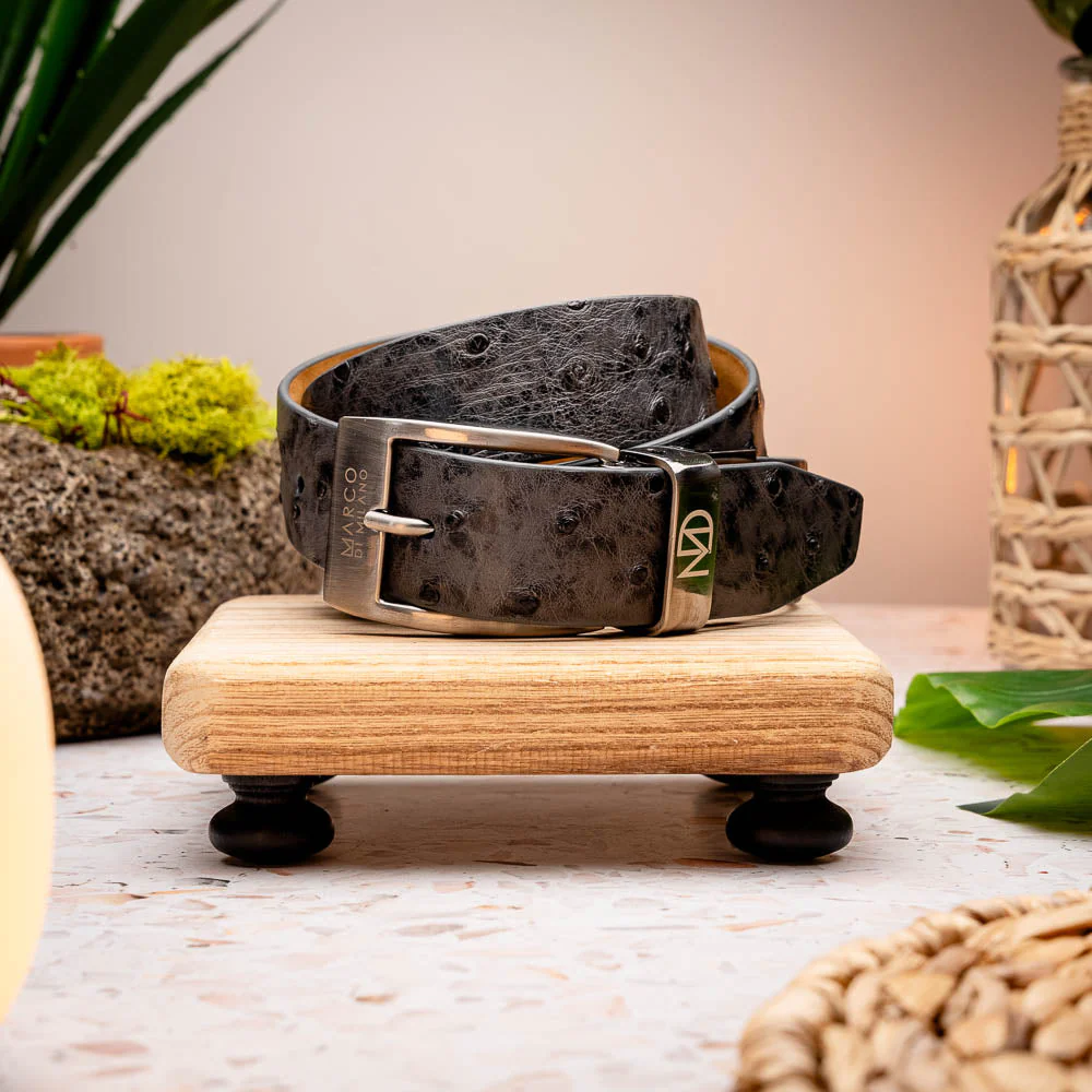 Marco Di Milano Domenico Belt Antique Gray - Image 2