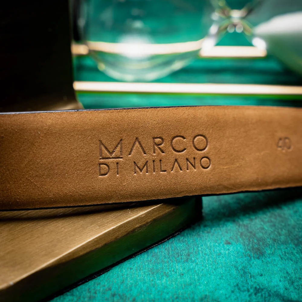 Marco Di Milano Emilio Belt Antique Green - Image 7