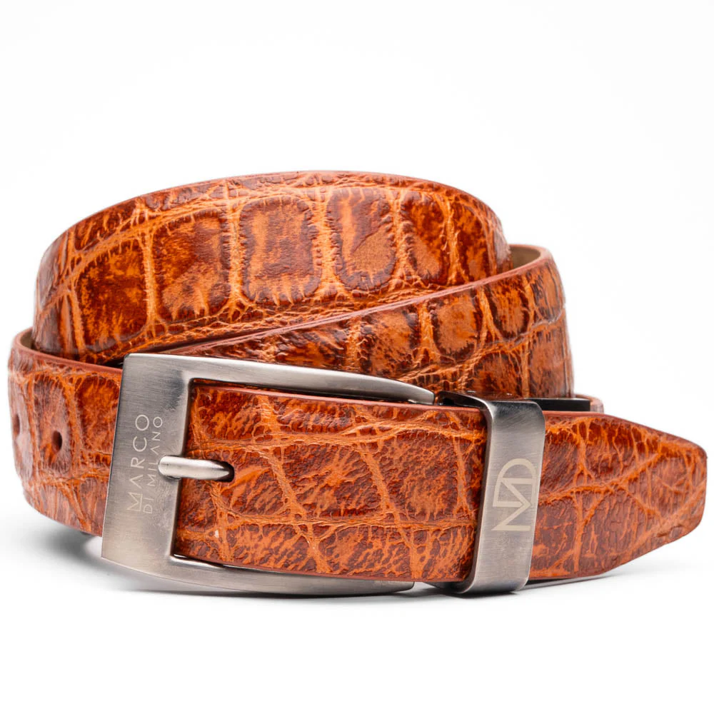 Marco Di Milano Emilio Belt Antique Honey