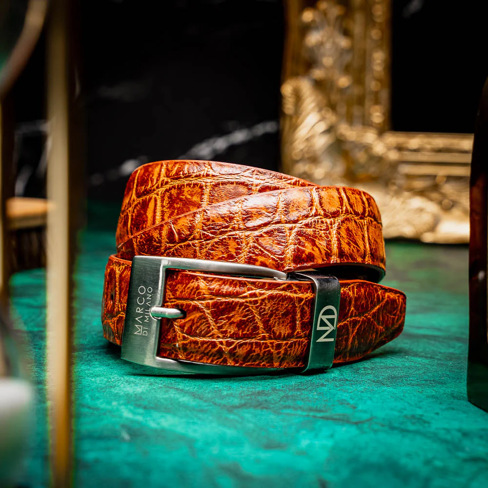 Marco Di Milano Emilio Belt Antique Honey - Image 4