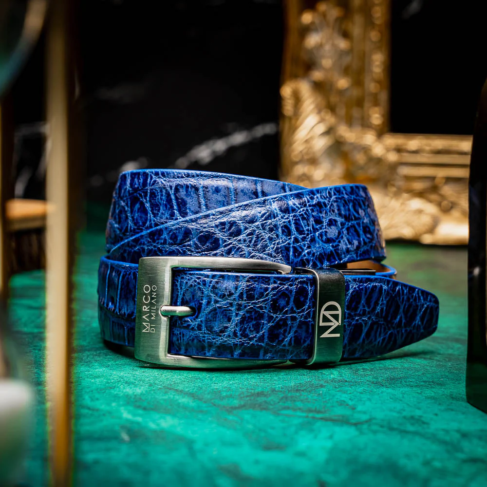 Marco Di Milano Emilio Belt Antique Navy - Image 4