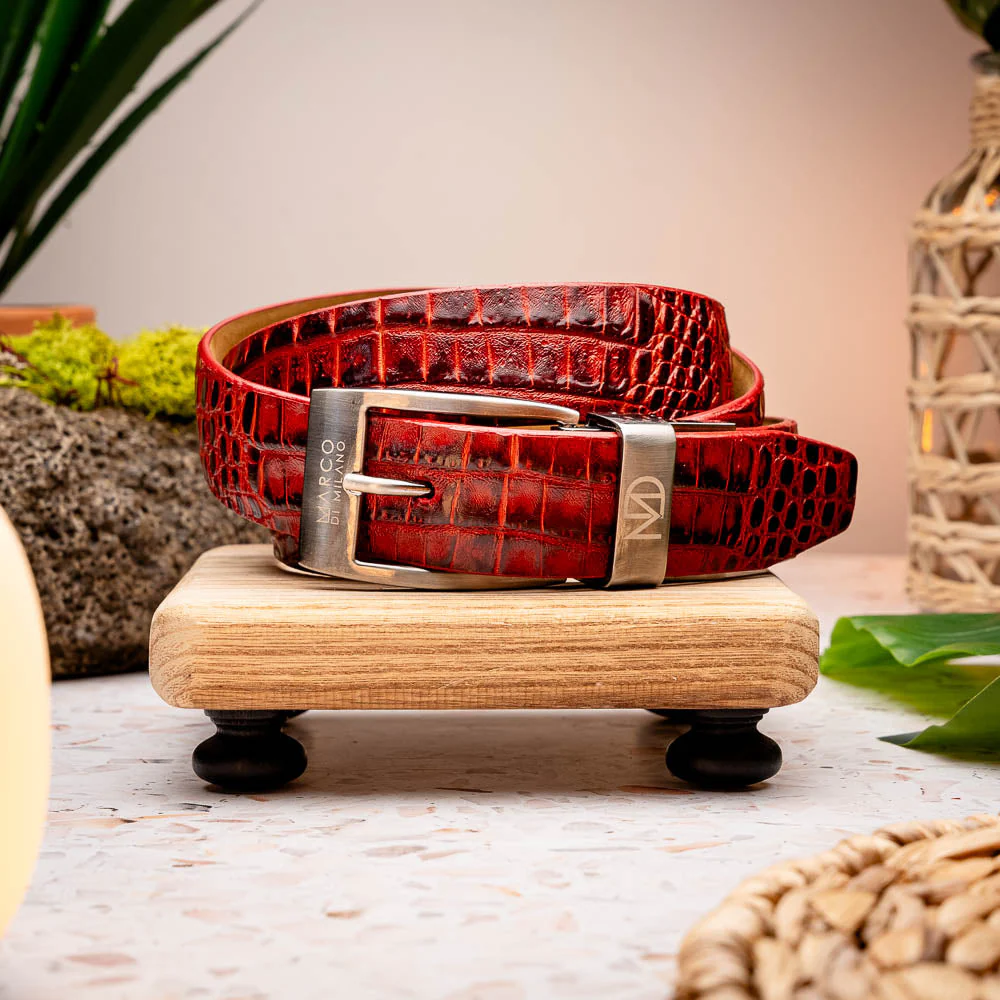 Marco Di Milano Emilio Belt Antique Red - Image 3