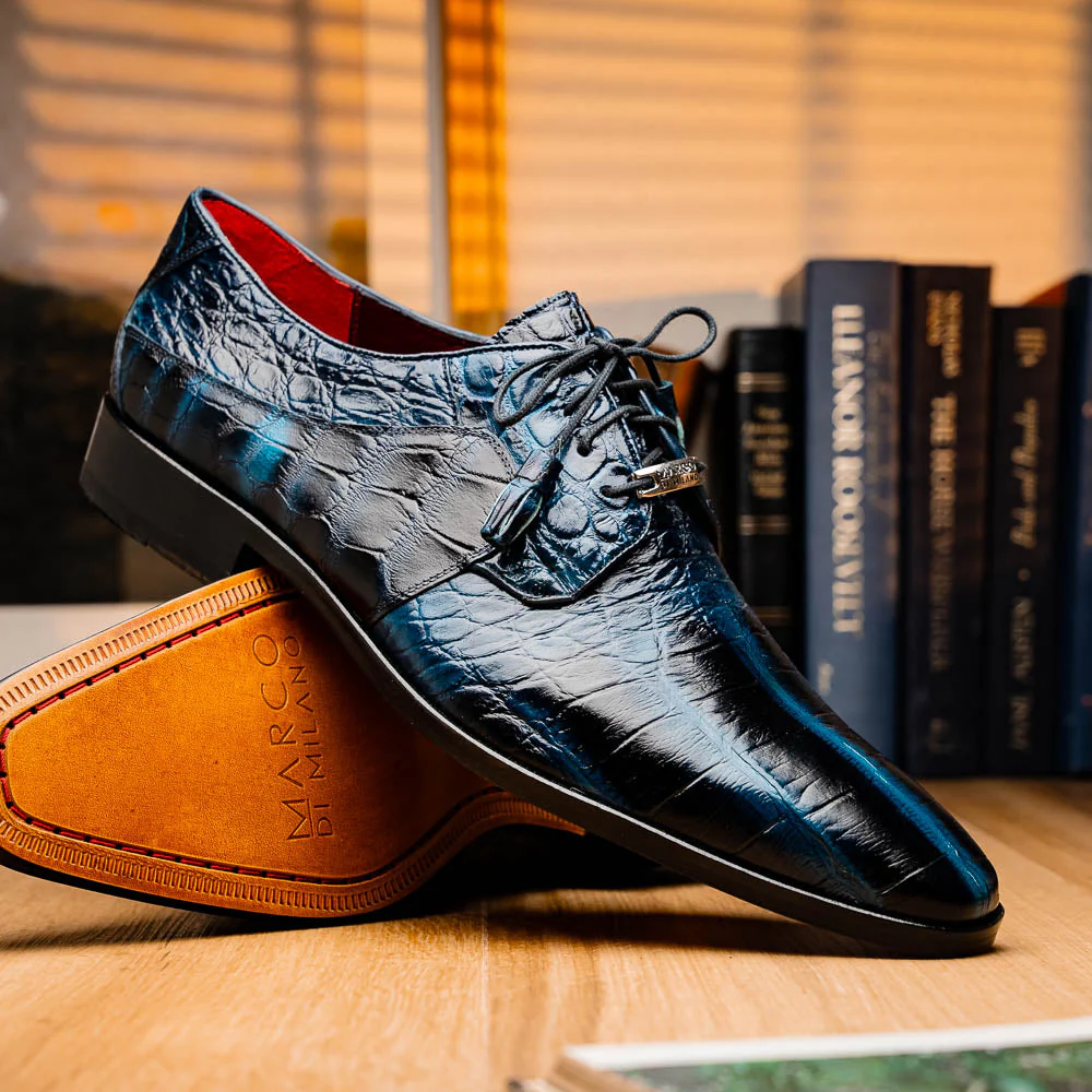 Marco Di Milano Fitipaldi Rustic Navy - Image 6