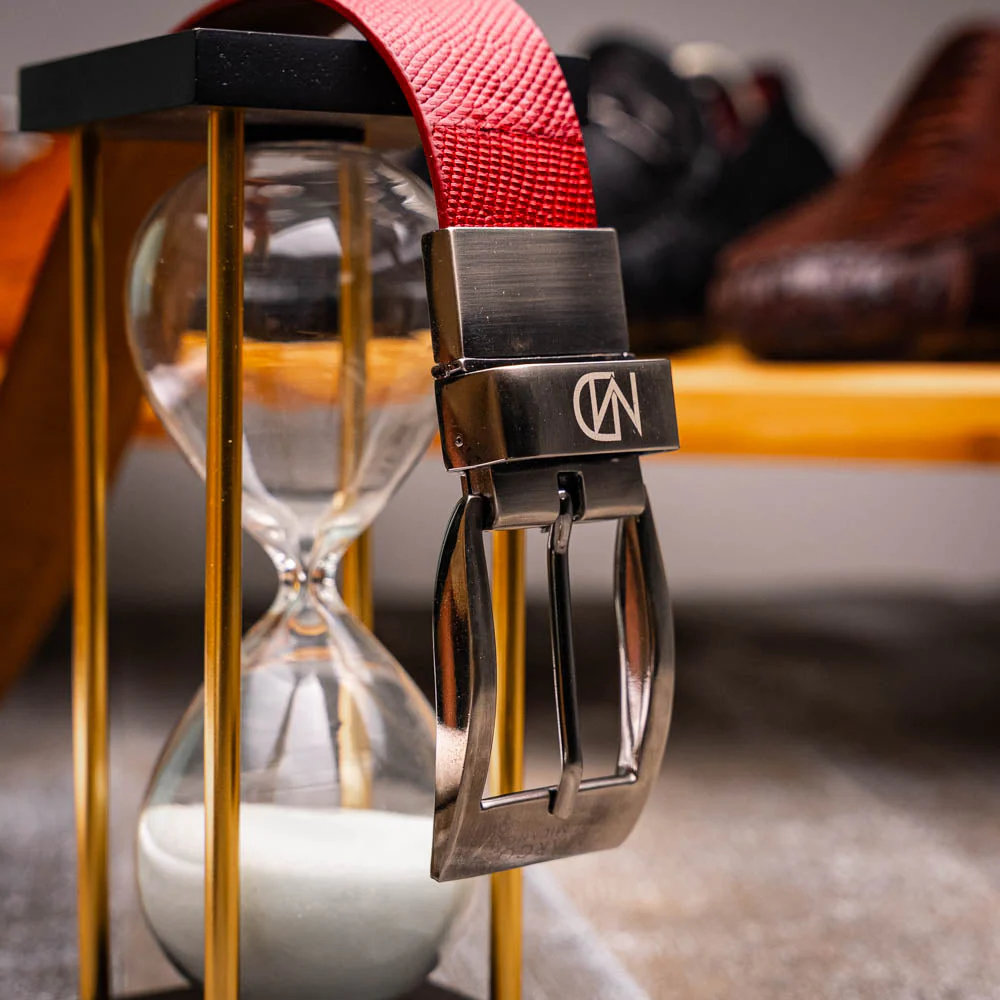 Marco Di Milano Giovanni Belt Red - Image 5