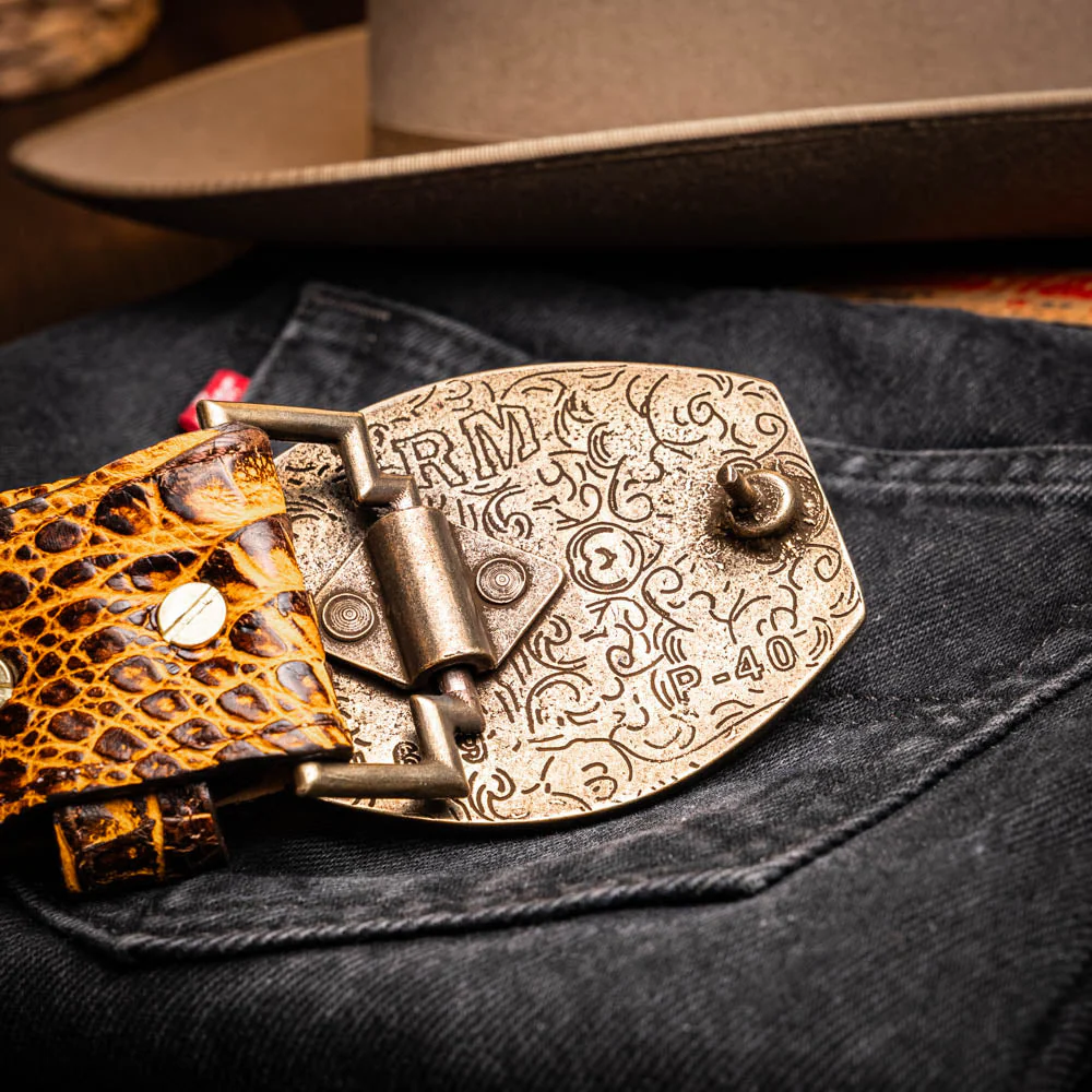 Marco Di Milano Iowa Belt Mustard Brown - Image 7