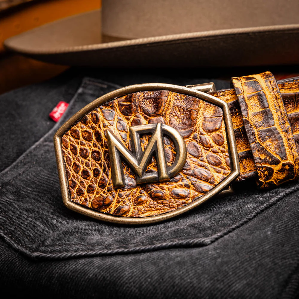 Marco Di Milano Iowa Belt Mustard Brown - Image 8