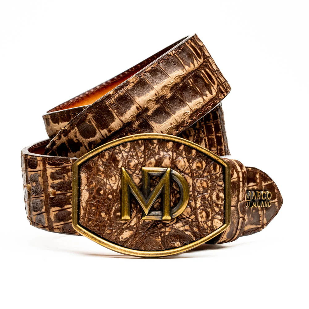 Marco Di Milano Iowa Belt Stone Brown
