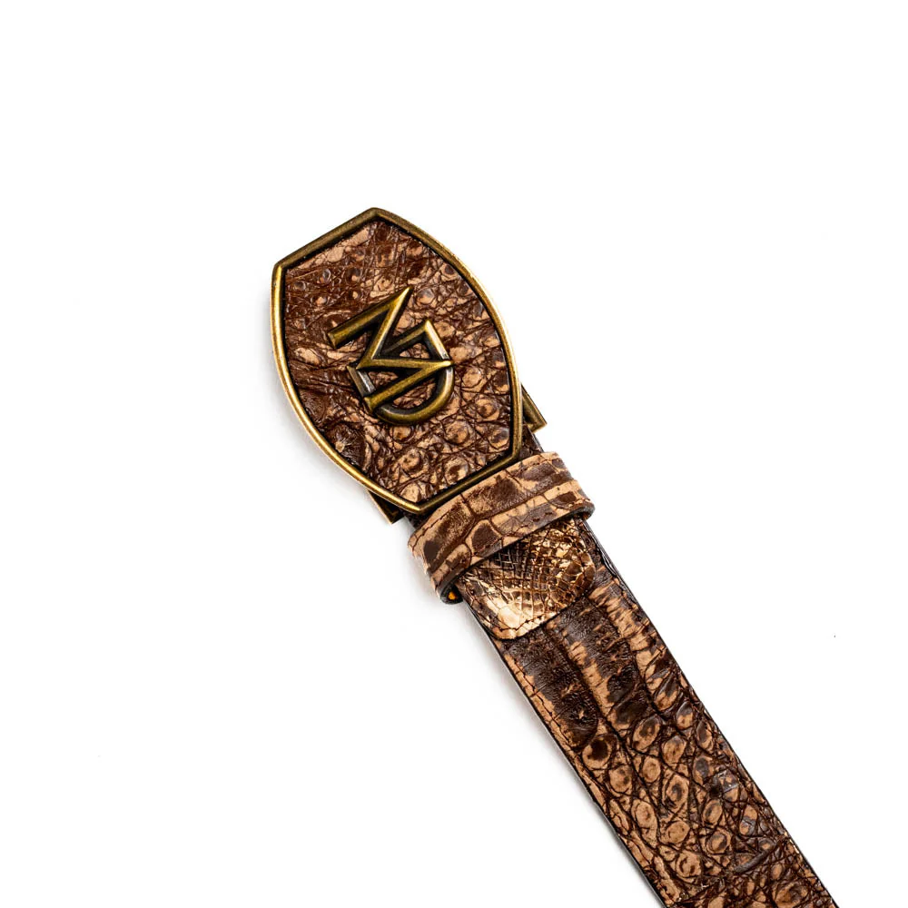 Marco Di Milano Iowa Belt Stone Brown - Image 2