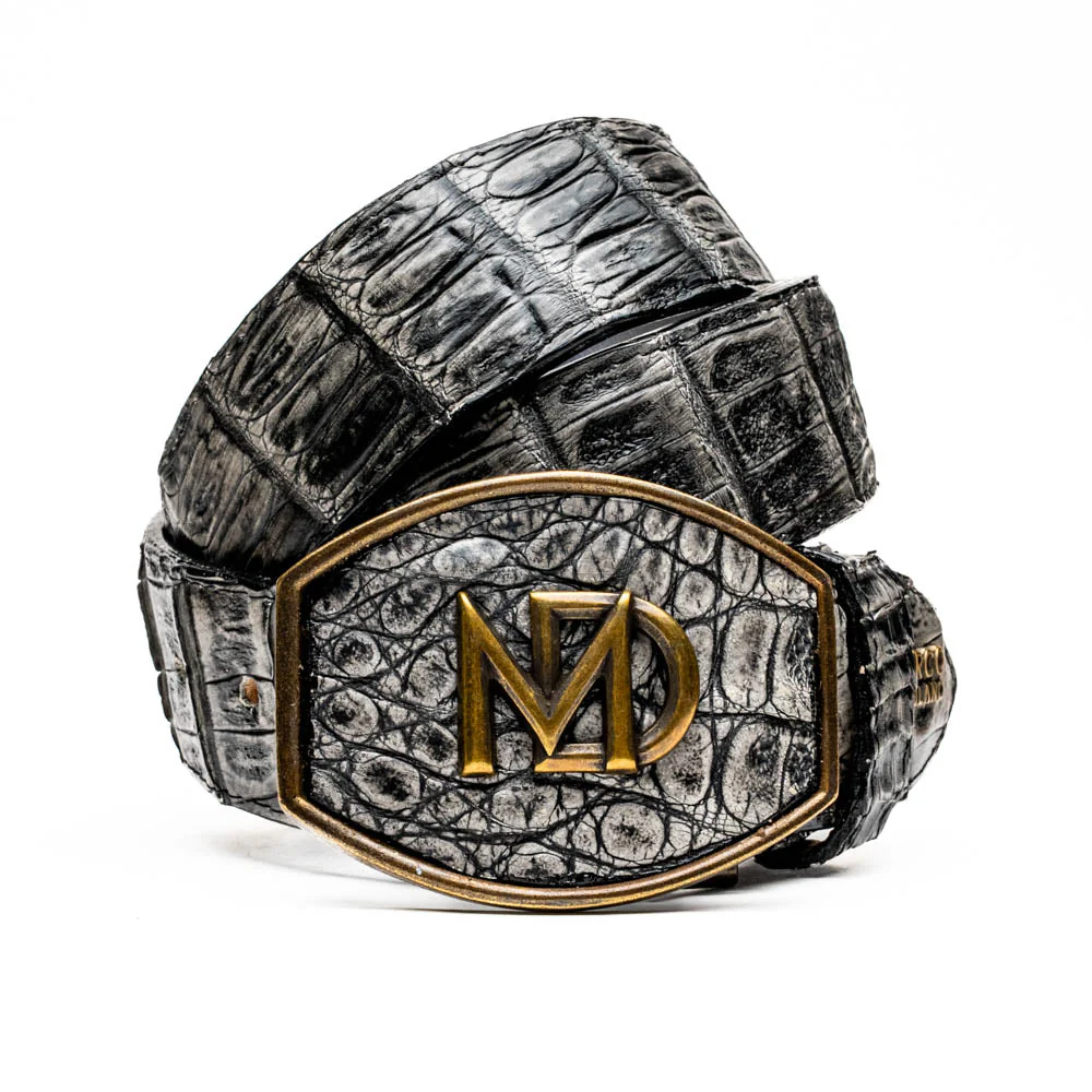 Marco Di Milano Iowa Belt Stone Gray