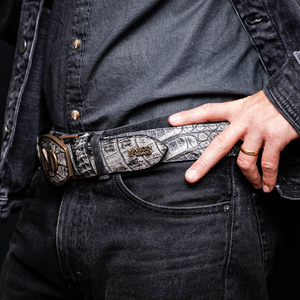 Marco Di Milano Iowa Belt Stone Gray - Image 10