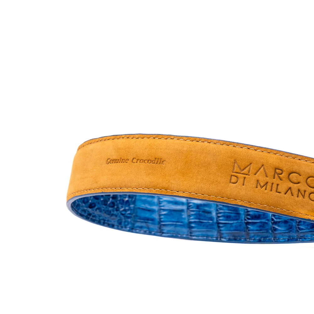 Marco Di Milano Luciano Belt Blue / Brandy - Image 3