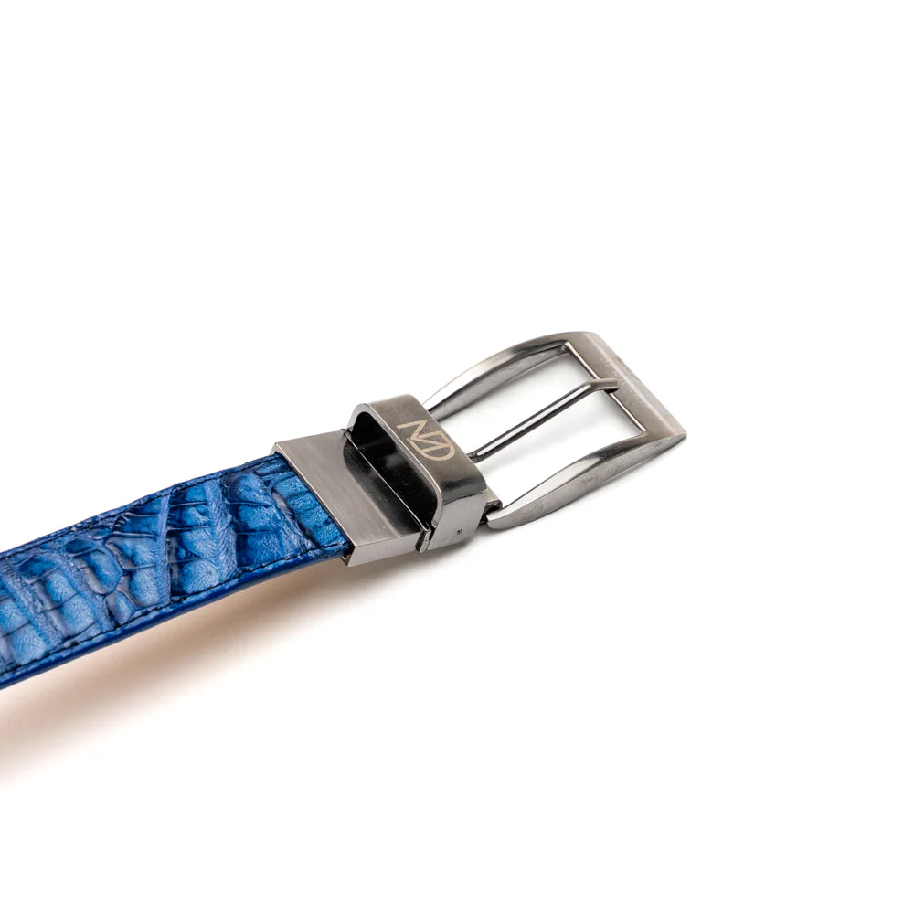 Marco Di Milano Luciano Belt Blue / Brandy - Image 4