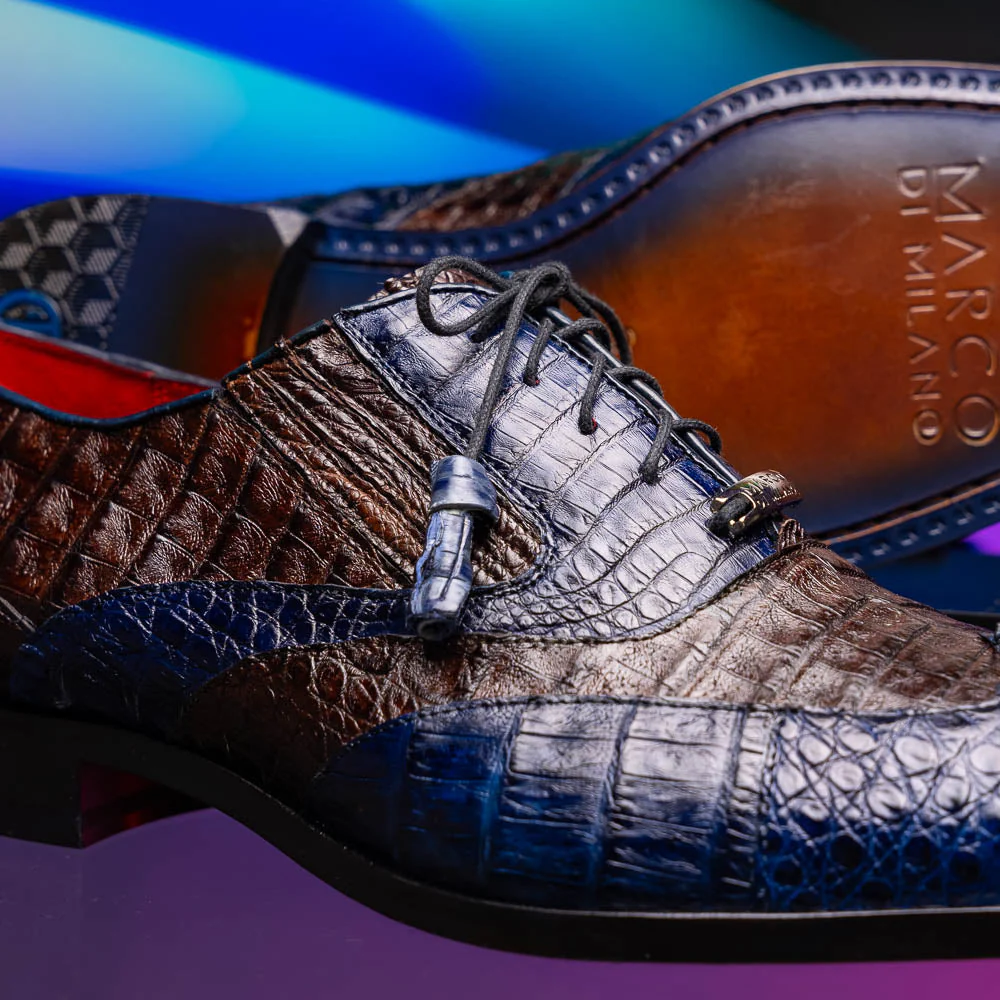 Marco Di Milano Luciano Navy / Brown - Image 11
