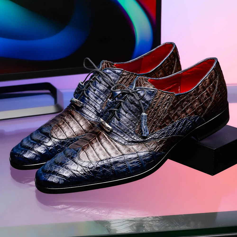 Marco Di Milano Luciano Navy / Brown - Image 9