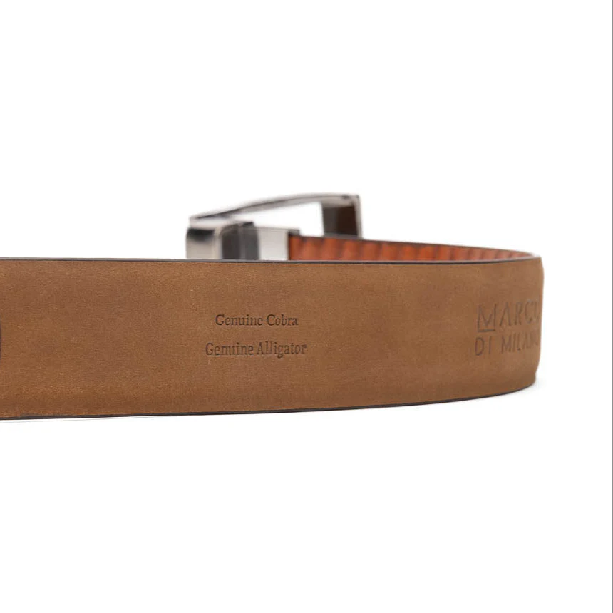 Marco Di Milano Moncalieri Belt Brown/Cognac - Image 3