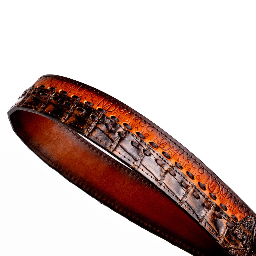 Marco Di Milano Montana Belt Aged Brown - Image 4