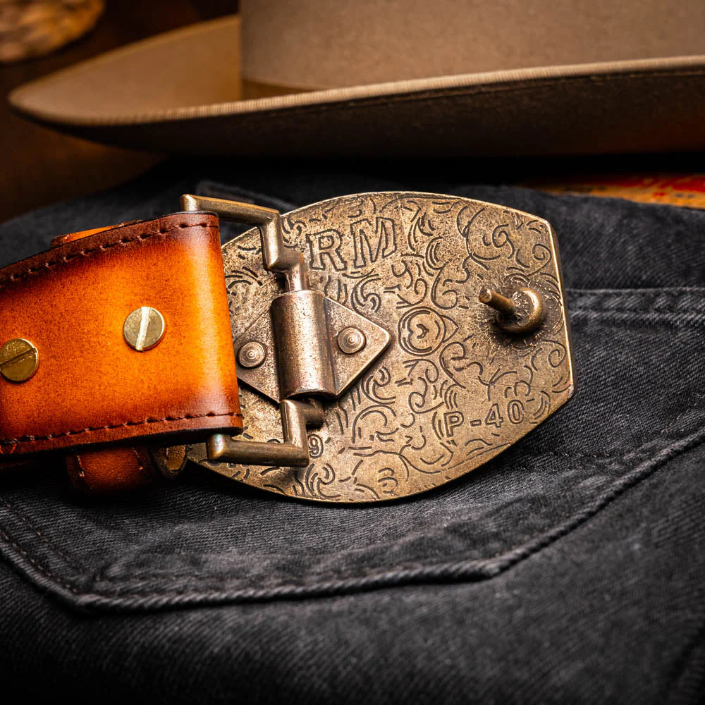 Marco Di Milano Montana Belt Aged Brown - Image 7