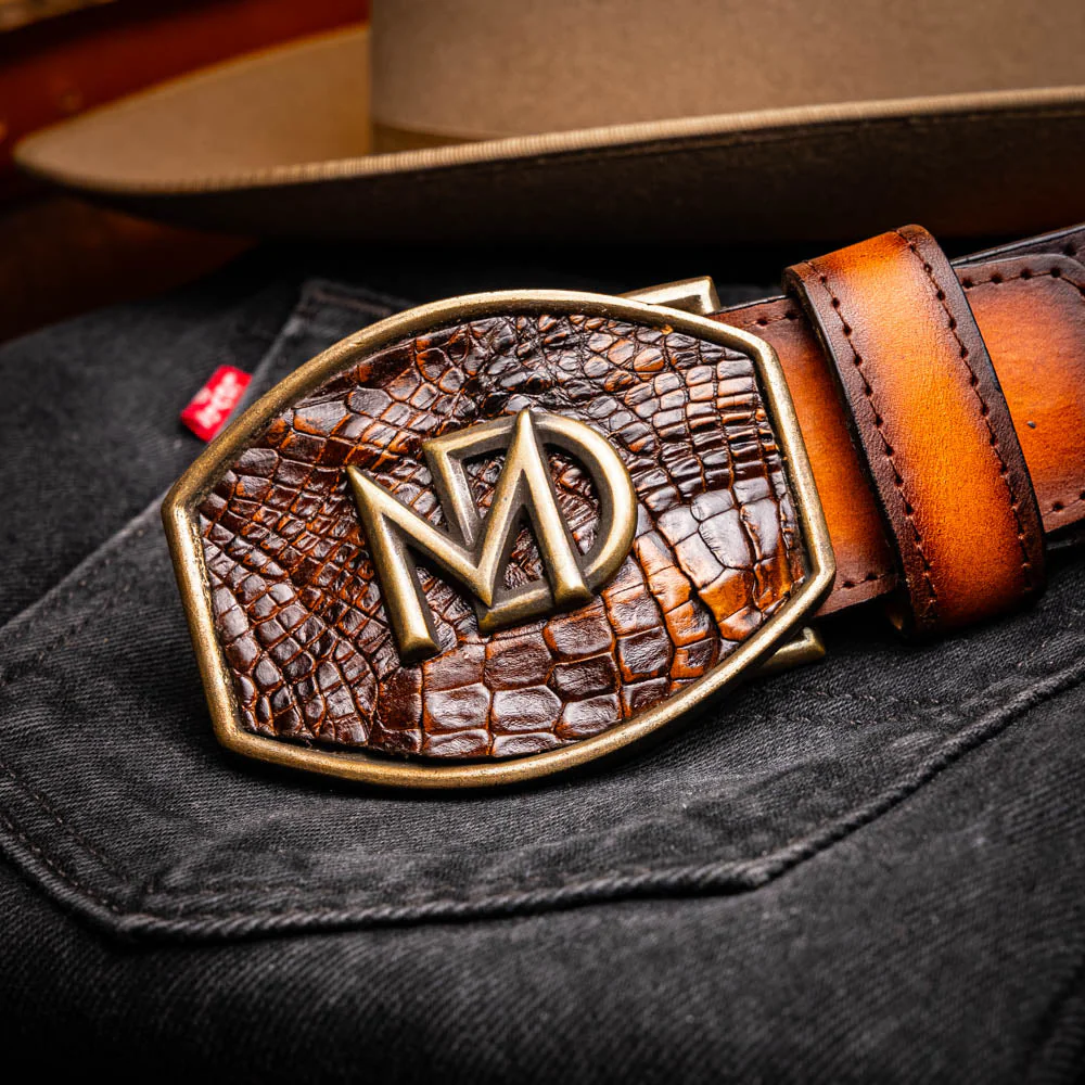 Marco Di Milano Montana Belt Aged Brown - Image 8