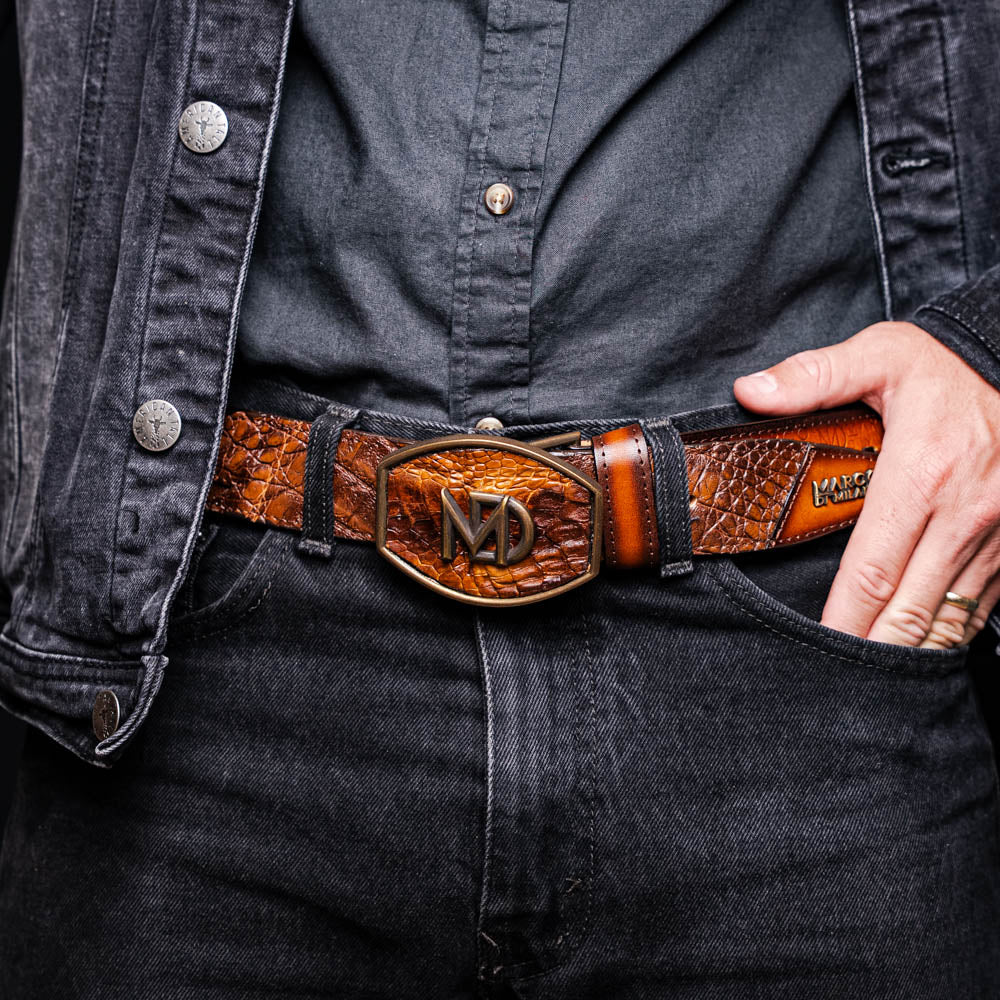 Marco Di Milano Montana Belt Aged Maple - Image 9