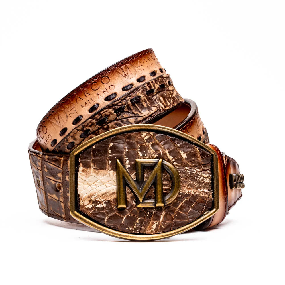 Marco Di Milano Montana Belt Stone Brown