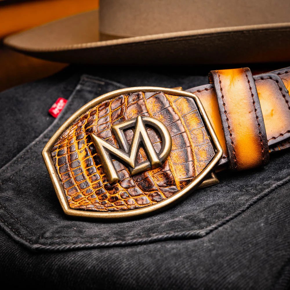 Marco Di Milano Montana Belt Mustard Brown - Image 8