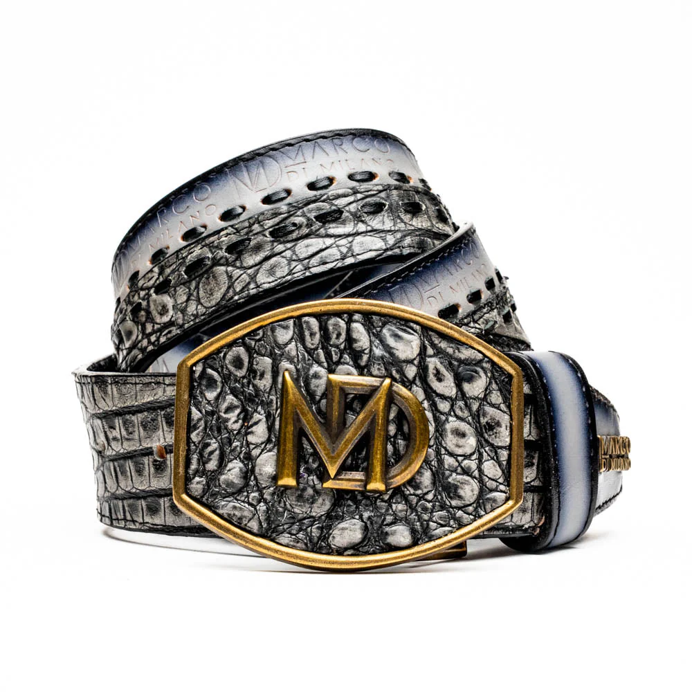 Marco Di Milano Montana Belt Stone Gray