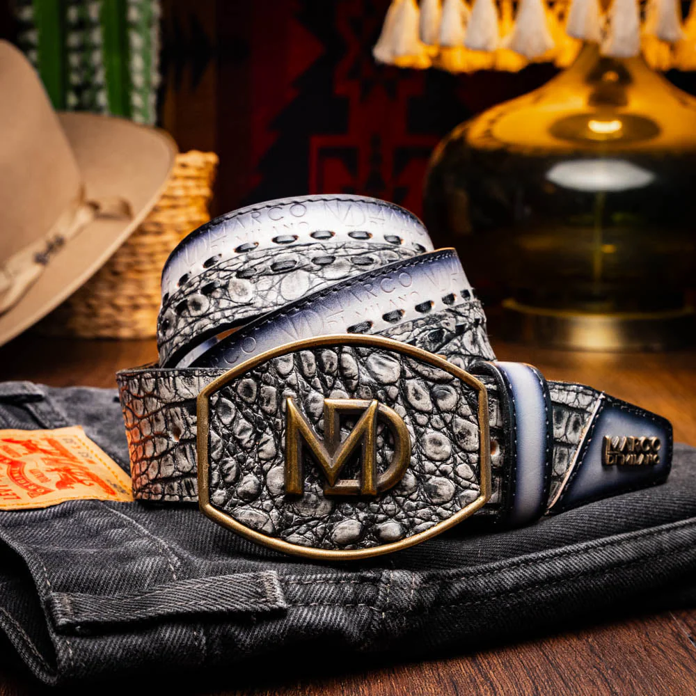 Marco Di Milano Montana Belt Stone Gray - Image 5