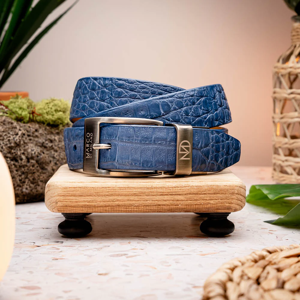 Marco Di Milano Riccardo Belt Blue - Image 3