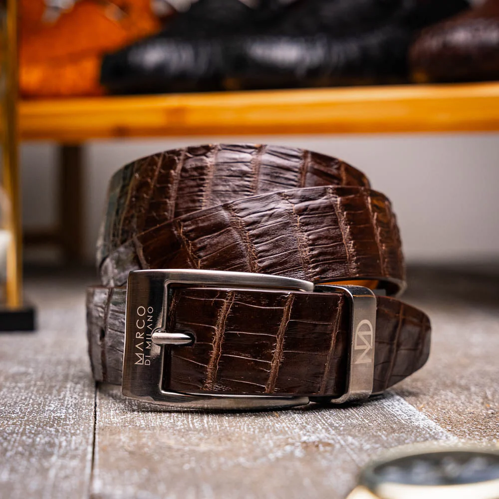 Marco Di Milano Riccardo Belt Dark Brown - Image 4