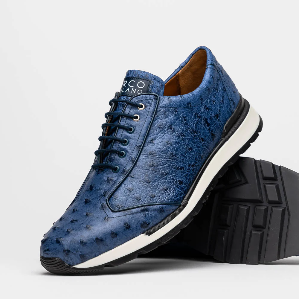 Marco Di Milano Scanno Antique Navy