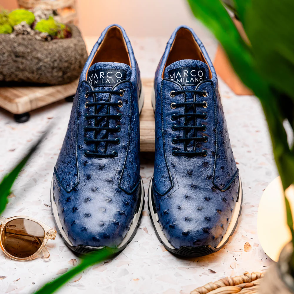Marco Di Milano Scanno Antique Navy - Image 7