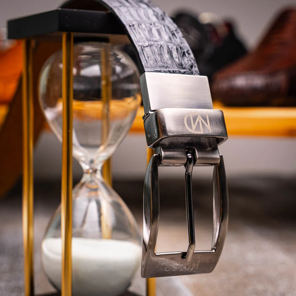 Marco Di Milano Silvio Belt Black - Image 5