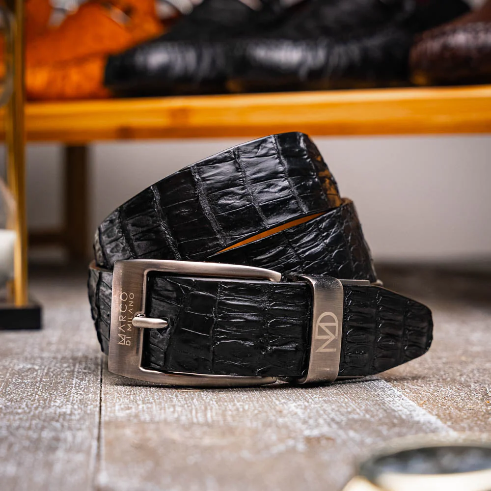 Marco Di Milano Silvio Belt Black - Image 6