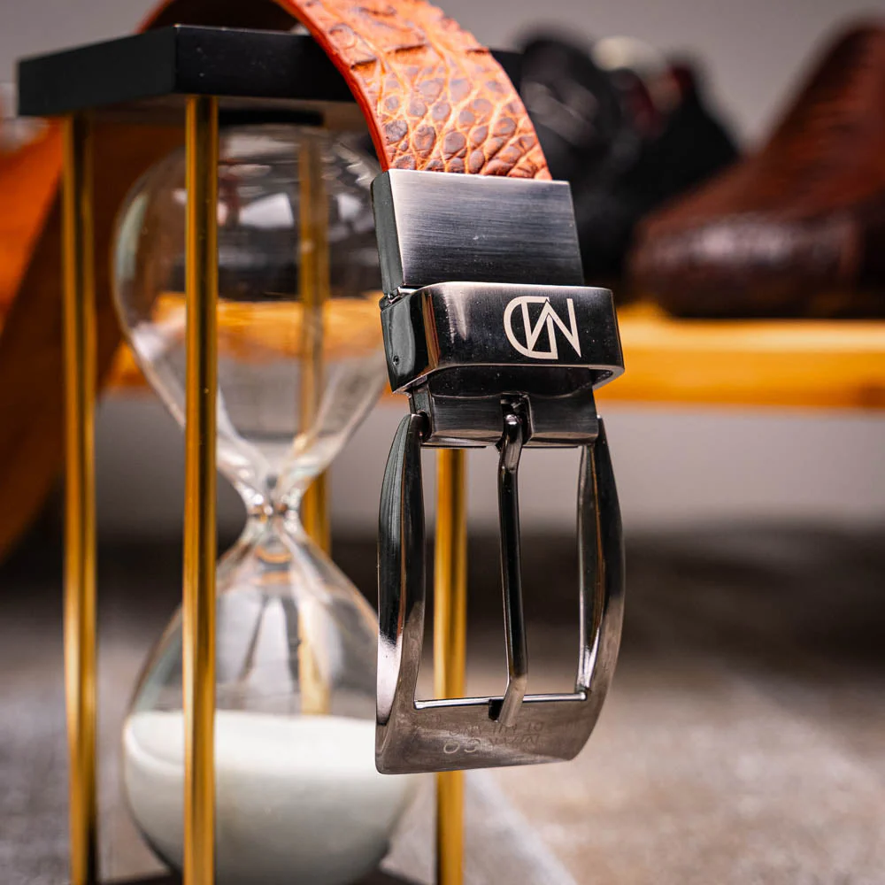 Marco Di Milano Silvio Belt Rustic Cognac - Image 5