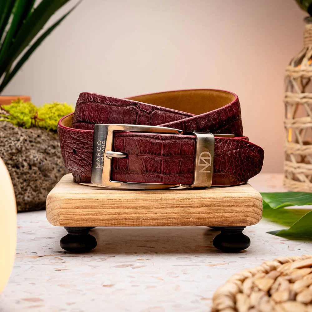 Marco Di Milano Silvio Belt Wine - Image 3