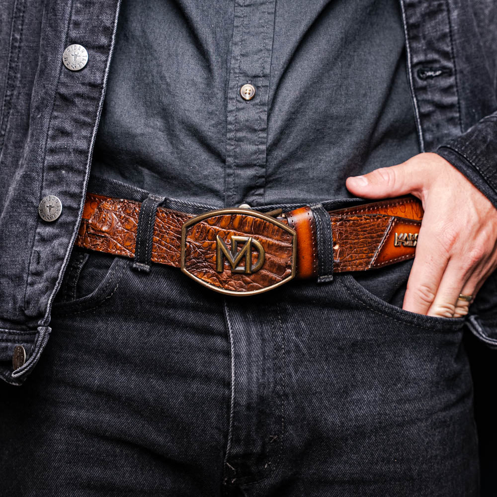 Marco Di Milano Texas Belt Aged Maple - Image 9