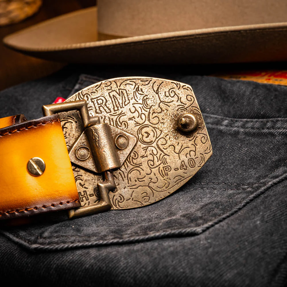 Marco Di Milano Texas Belt Mustard Brown - Image 7