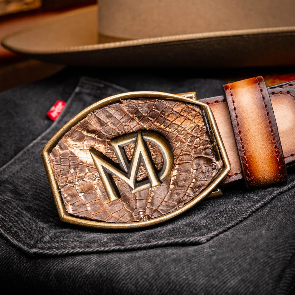 Marco Di Milano Texas Belt Stone Brown - Image 8