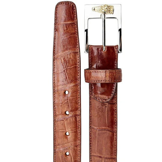 MEN 2008 COGNAC-44-ALLIGATOR BELT - Image 5